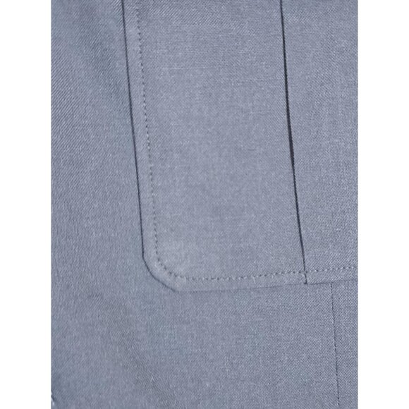 Vintage US Air Force USAF Service Dress Coat Mens 44L Blue Wool Uniform 90s - Picture 3 of 16